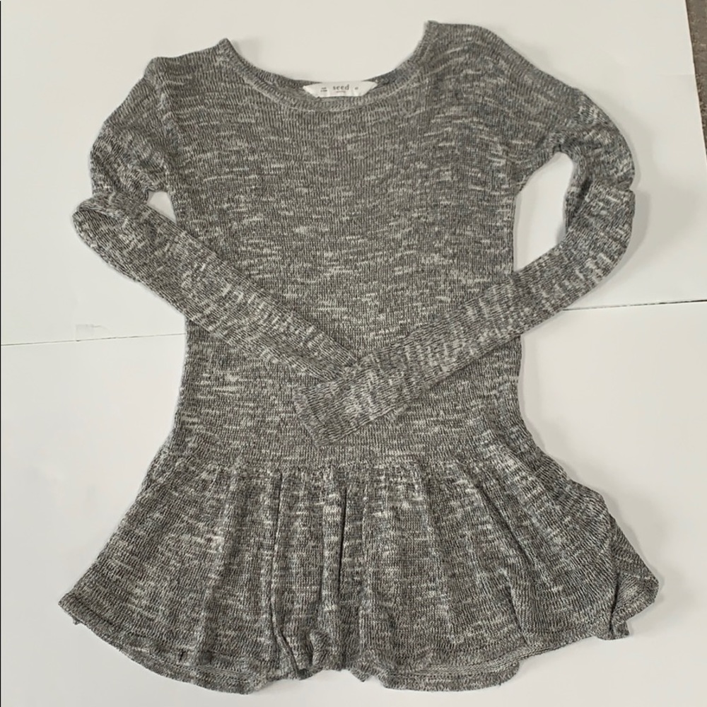 Seed Heritage Sweater with Ruffle XS